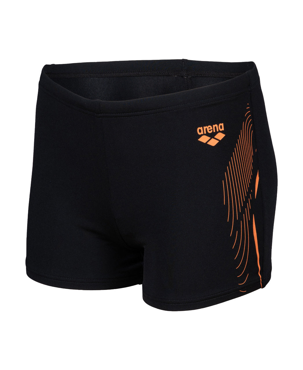 B Badeshorts Graphic schwarz-nespola