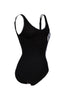 W Bodylift Chiara Wing Back C Cup schwarz-türkis