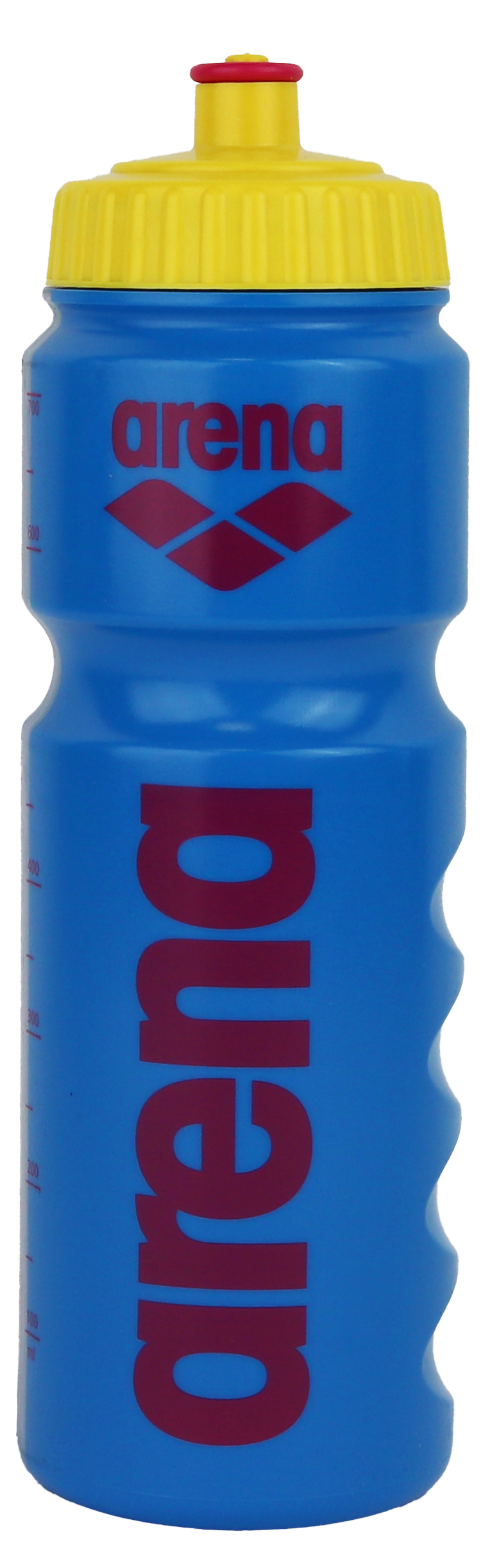 Arena Trinkflasche blau-rosa-gelb