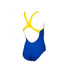 Arena G Biglogo Jr Swim Pro Back One Piece Blauw - Geel