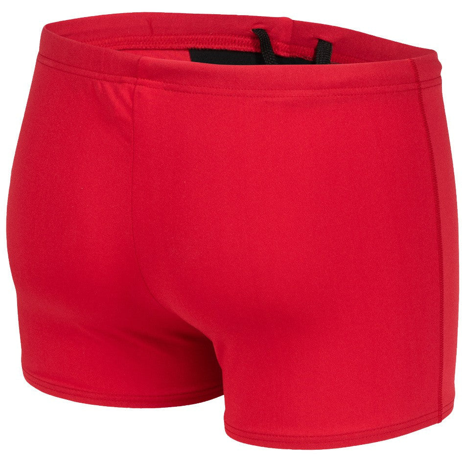 B Team Swim Short Solid red-white