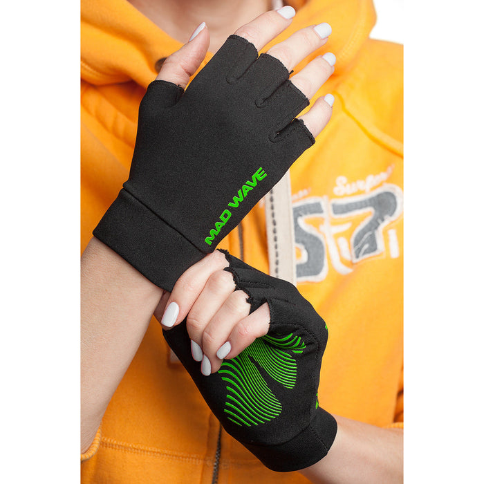 Fitness Gloves Light - Zwart/Groen