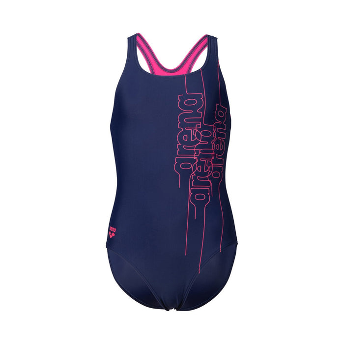 G Swimsuit Pro Back Graphic L navy-freak-rose