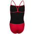 G Team Swimsuit Challenge Solid red-white