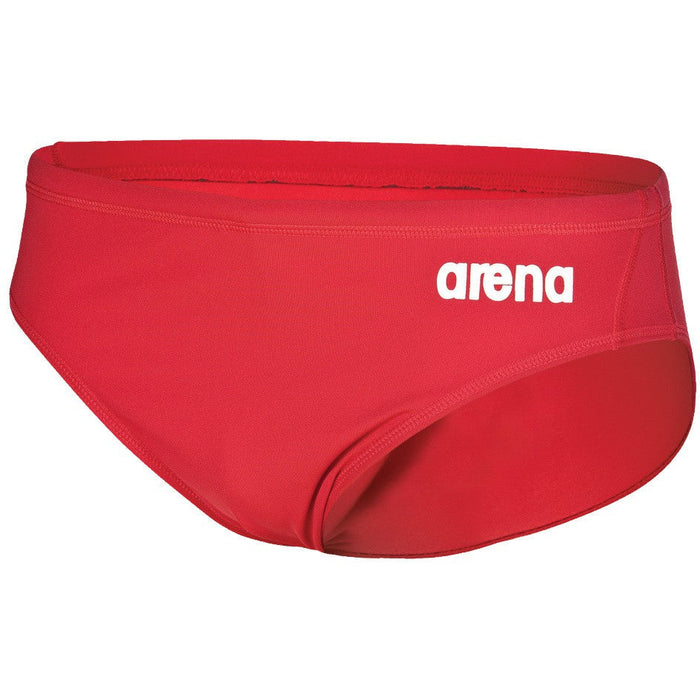 M Team Swim Briefs Solid red-white