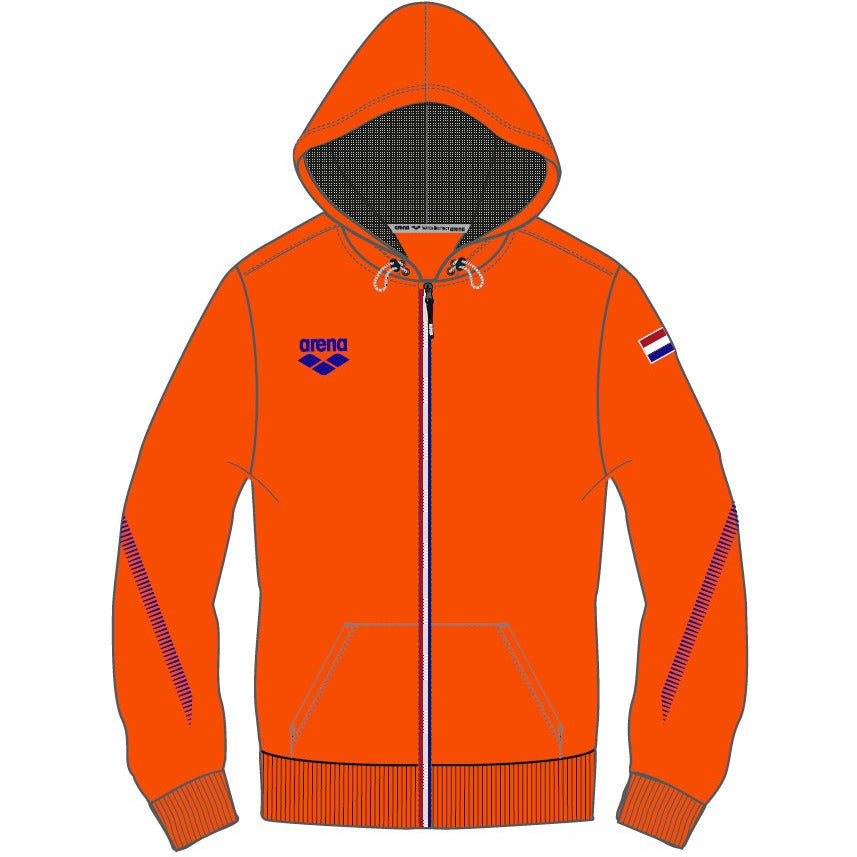 Nederland Signature Hooded Jacket orange