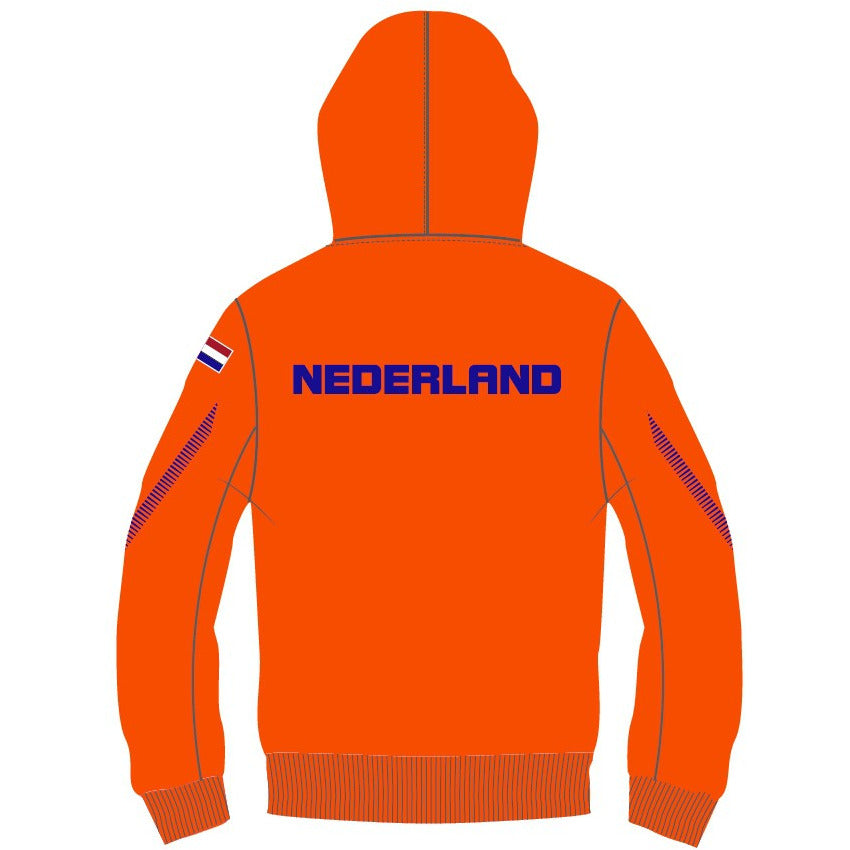 Nederland Signature Hooded Jacket orange