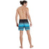 Placement Leisure 16" Watershort - Zwart/Blauw