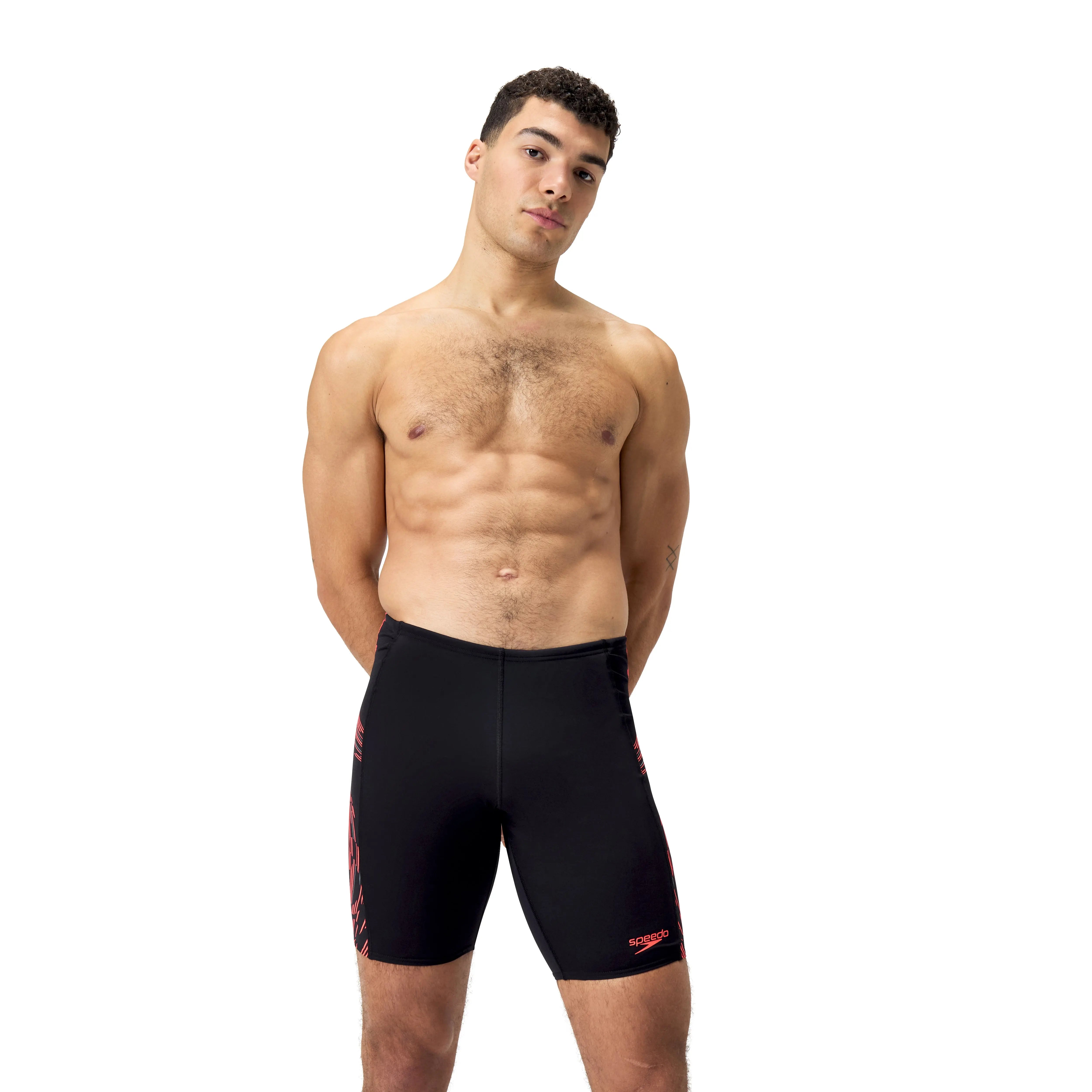 Eco+ Tech Panel Jammer Black/Red Speedo