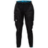 Team Half Quilted Pant black