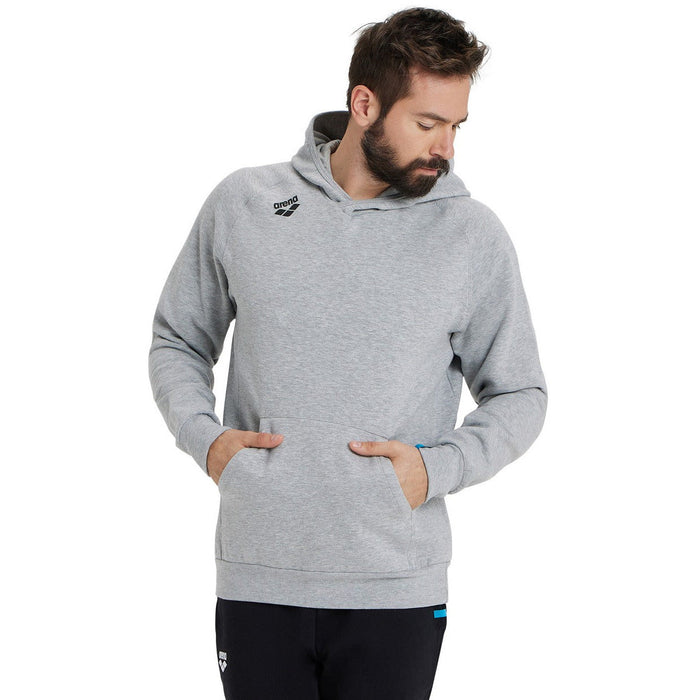 Team Hooded Sweat Panel heather-grey