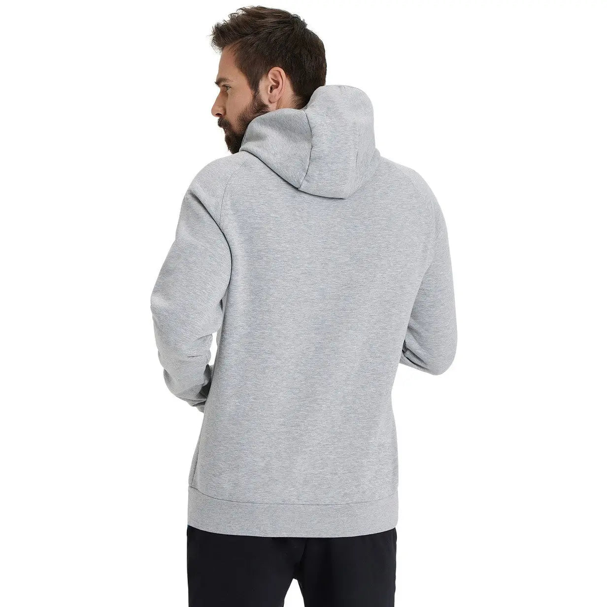 Team Hooded Sweat Panel heather-grey