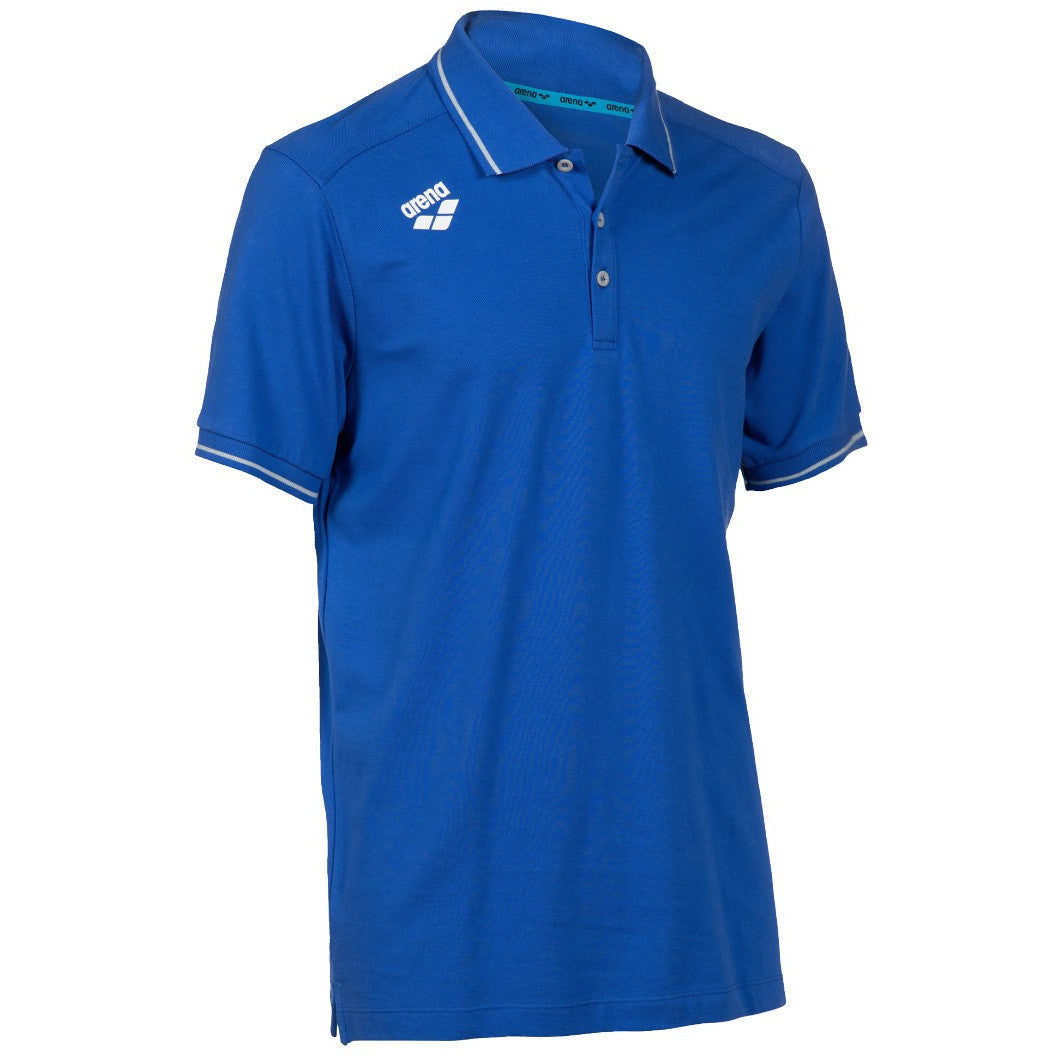 Team Poloshirt Solid Cotton royal