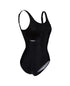 W Imprint Swimsuit U Back B black Arena