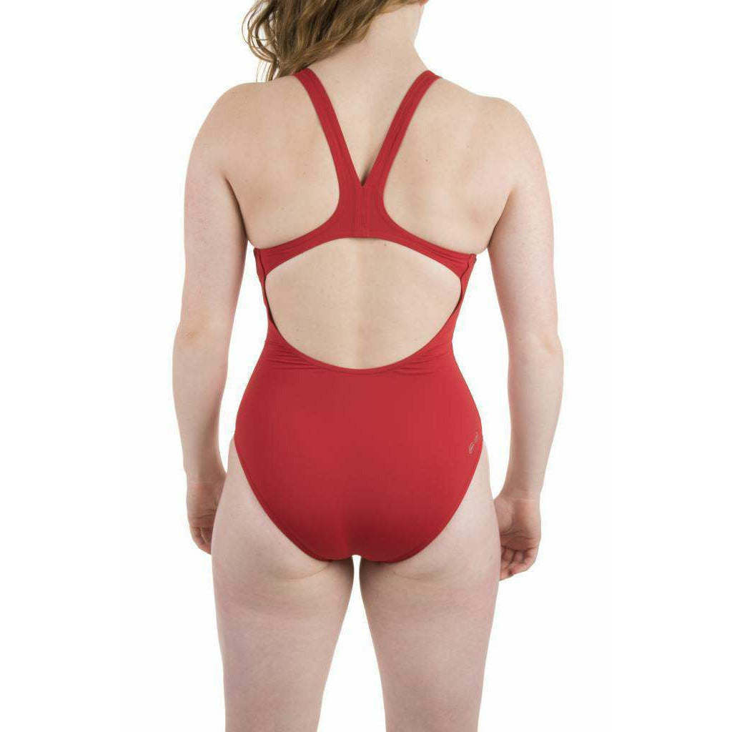 W Solid Swim Pro red/white