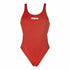 W Solid Swim Tech High red/white