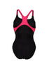 W Swim Pro Back Graphic black-freak rose Arena