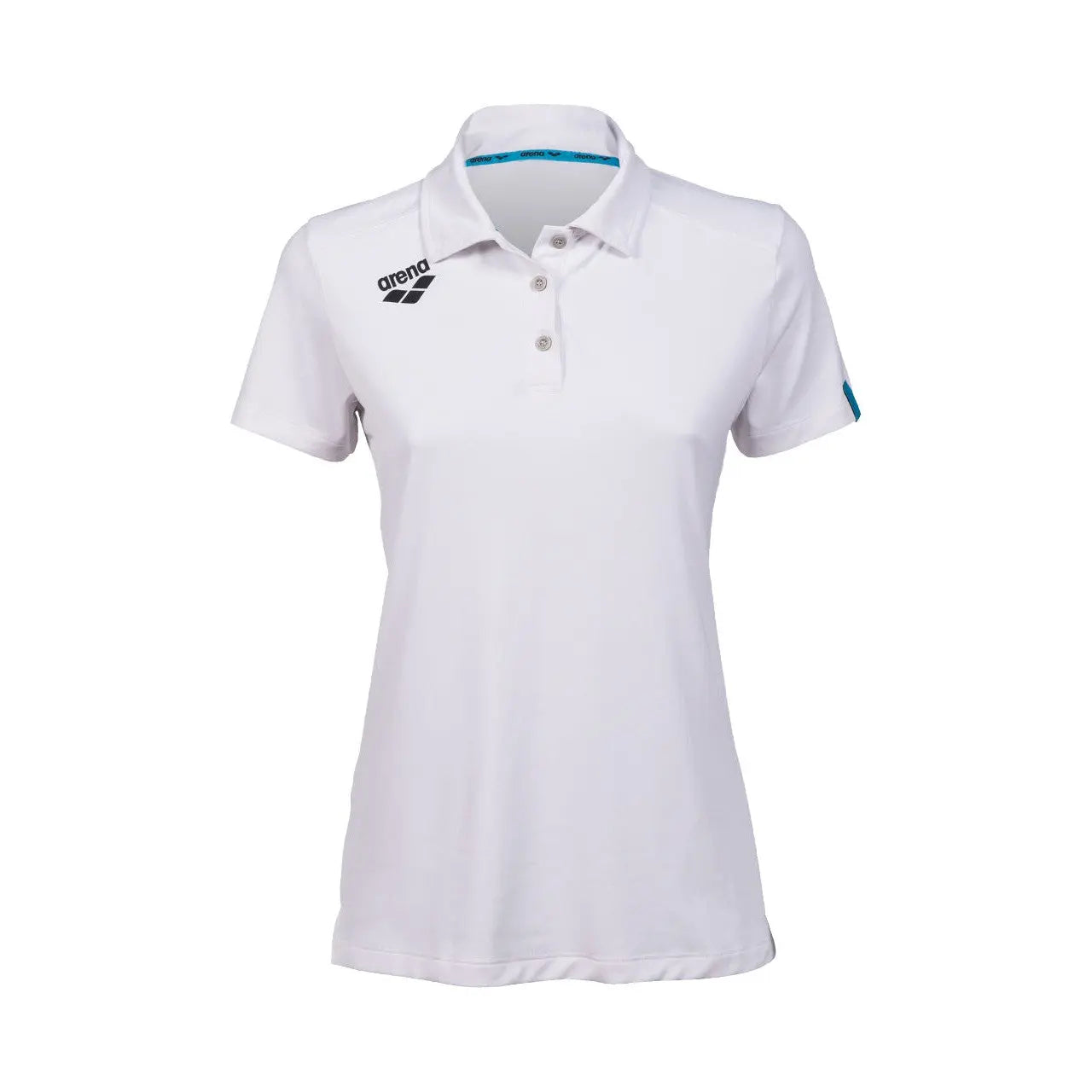 W Team Poloshirt Solid white