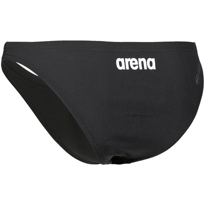 W Team Swim Bottom Solid black-white