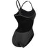 W Team Swimsuit Challenge Solid black-white