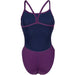 W Team Swimsuit Challenge Solid plum-white