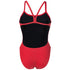 W Team Swimsuit Challenge Solid red-white