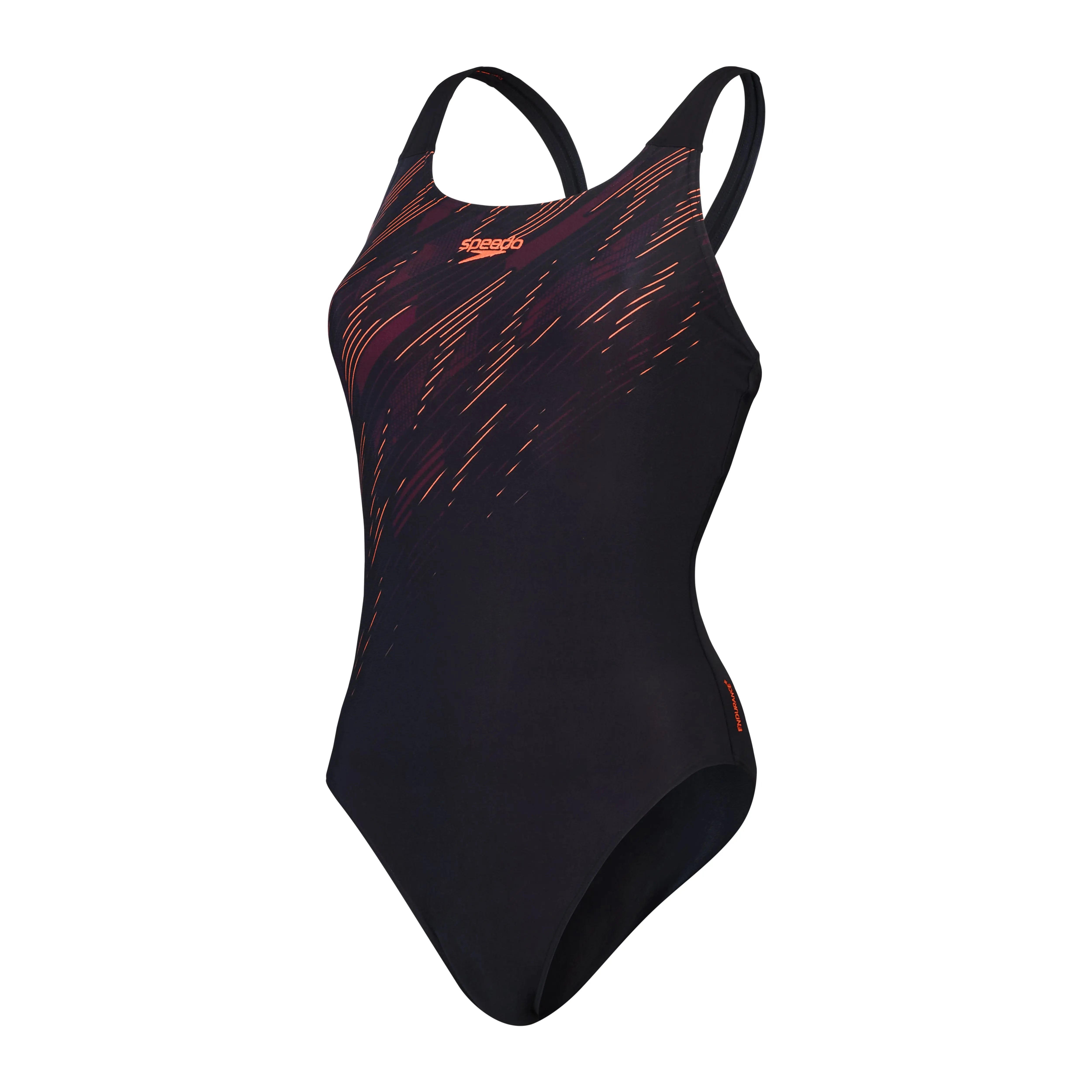 Eco+ Hyperboom Placement Muscleback Black/red Speedo