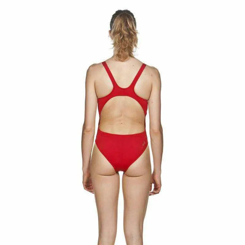 W Solid Swim Tech High red/white