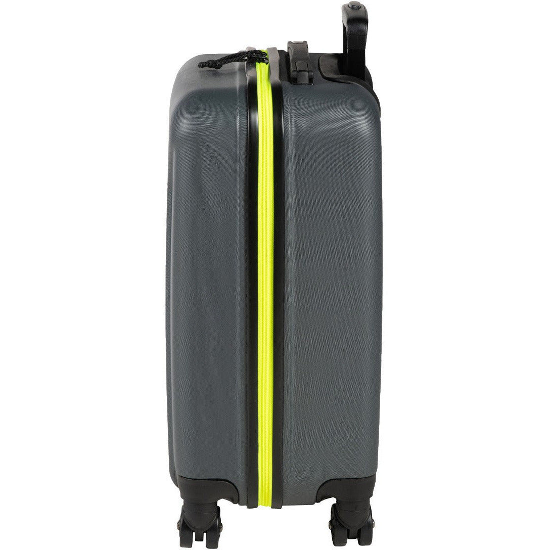 Hard Shell Cabin Trolley darksmoke-neonyellow