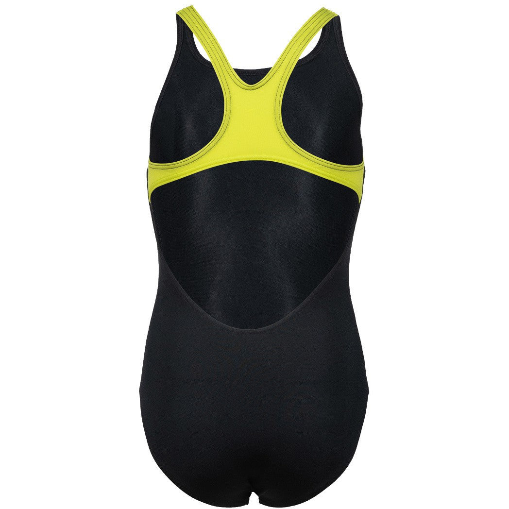 G Swimsuit Swim Pro Back Graphic black-softgreen